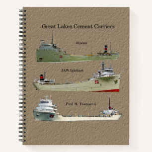 Cuaderno Portátil para portadores de cemento de los Grandes