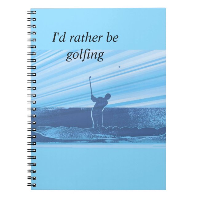 Cuaderno Portátil para portátiles de golf (Frente)