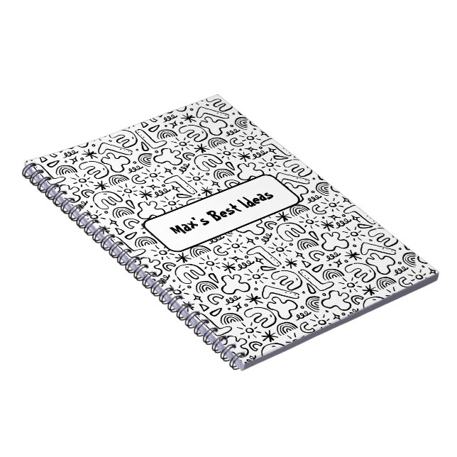 Cuaderno Portátil para sus ideas (Lado Derecho)