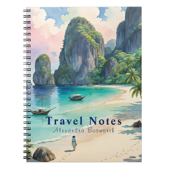 Cuaderno Portátil para viajes personalizados en Filipinas - (Frente)