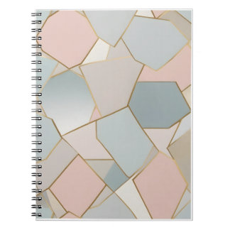 Cuaderno Portátil Pastel Mosaic Dream