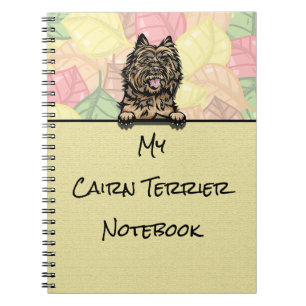 Cuaderno Portátil Peeking Cairn Bull Terrier