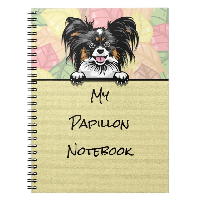 Cuaderno Portátil Peeking Cute Papillon (Frente)
