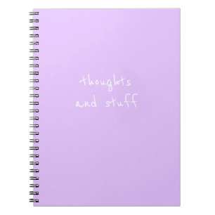 Cuaderno Portátil - pensamientos y cosas