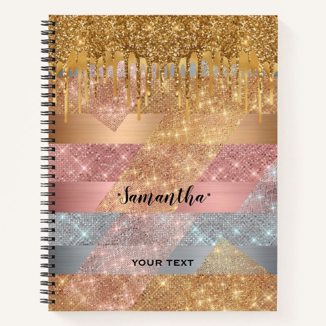 Cuaderno Portátil personal - Espiral de negocio (Anverso)