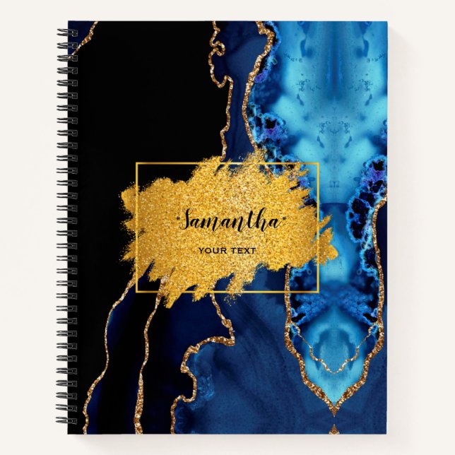 Cuaderno Portátil personal - Espiral de negocio (Anverso)