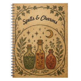 Cuaderno Portátil personalizable con diseño apotecario