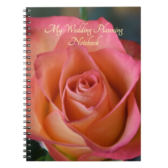 Cuaderno Portátil personalizable con rosa rosa rosa rosa ro (Frente)