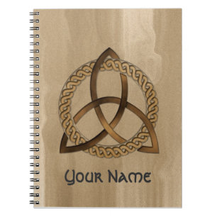 Cuaderno Portátil personalizable de anclaje de trinidad cel