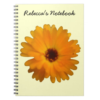 Cuaderno Portátil Personalizable Marigold naranja