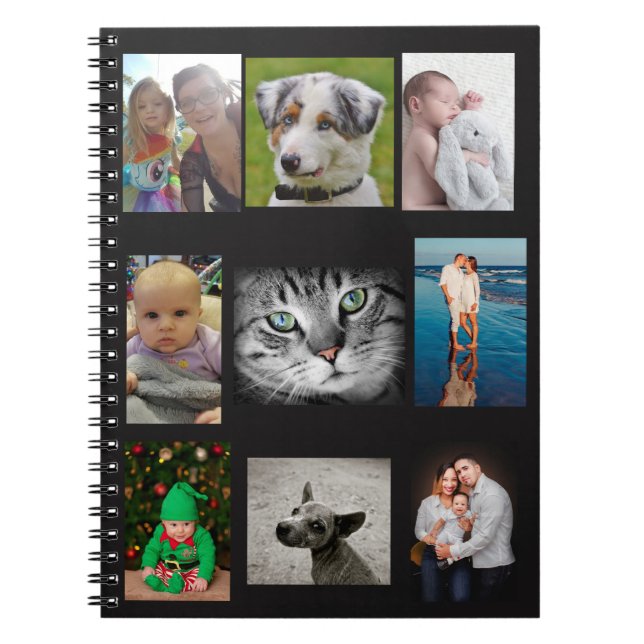 Cuaderno Portátil personalizado, añadir tus fotos (Frente)