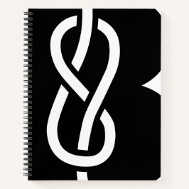 Cuaderno Portátil personalizado - blanco y negro (1)