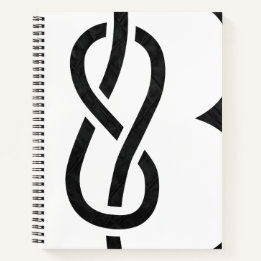 Cuaderno Portátil personalizado - blanco y negro 2