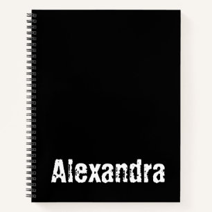 Cuaderno Portátil personalizado con Alexandra