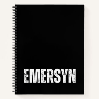 Cuaderno Portátil personalizado con Emersyn