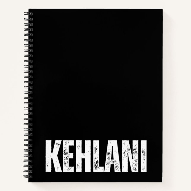 Cuaderno Portátil personalizado con Kehlani (Anverso)