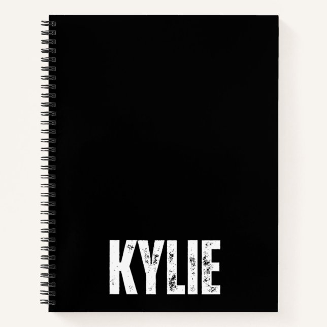 Cuaderno Portátil personalizado con Kylie (Anverso)