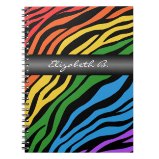 Cuaderno Portátil personalizado con mezcla de arcoiris de i