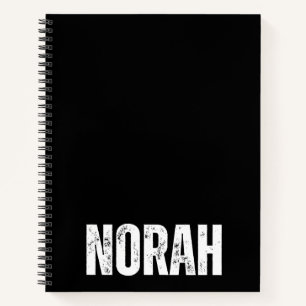 Cuaderno Portátil personalizado con Norah