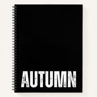 Cuaderno Portátil personalizado con otoño