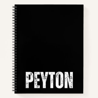 Cuaderno Portátil personalizado con Peyton
