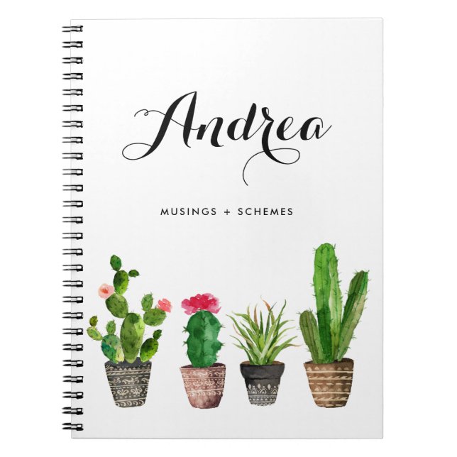 Cuaderno portátil personalizado con protectores de (Frente)
