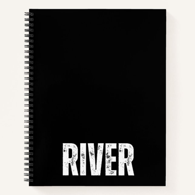 Cuaderno Portátil personalizado con río (Anverso)