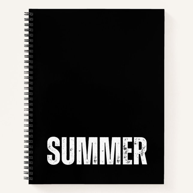 Cuaderno Portátil personalizado con verano (Anverso)