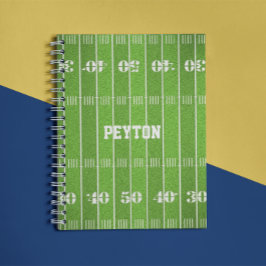 Cuaderno Portátil personalizado de campo de fútbol