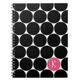 Cuaderno Portátil Personalizado de círculo monográfico