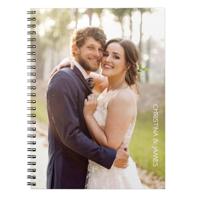 Cuaderno Portátil personalizado de fotografía personalizado (Frente)