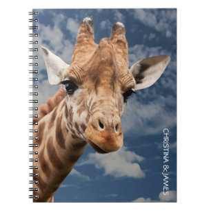 Cuaderno Portátil personalizado de Giraffe personalizado