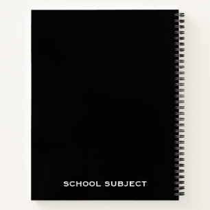 Cuaderno Portátil personalizado de mano izquierda para estu