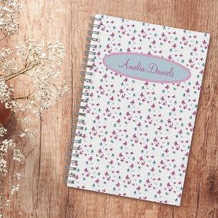 Cuaderno Portátil personalizado de mariposa de bonito
