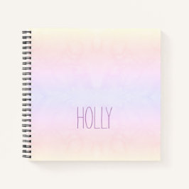 Cuaderno Portátil personalizado de Prisma Pastel