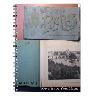 Cuaderno Portátil personalizado de recuerdos de época de Pa
