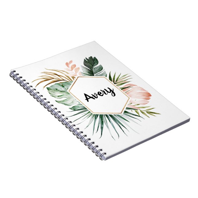 Cuaderno Portátil personalizado de Tropics de lujo (Lado Derecho)