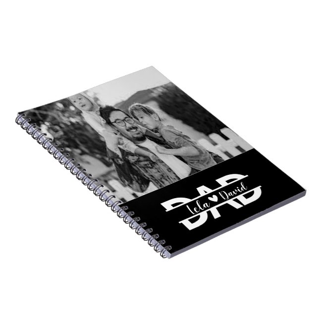 Cuaderno Portátil personalizado del Día del Padre (Lado Derecho)
