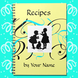 Cuaderno Portátil Personalizado del libro de recetas