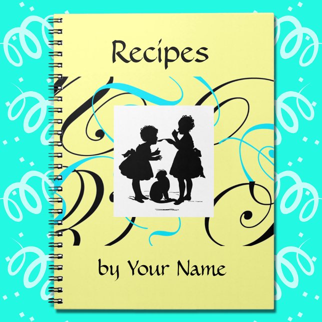 Cuaderno Portátil Personalizado del libro de recetas (Subido por el creador)