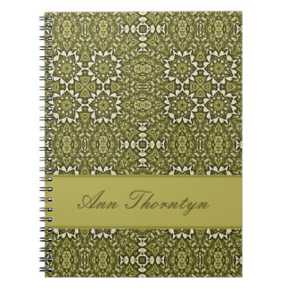 Cuaderno Portátil Personalizado del patrón de Kaleidoscopio