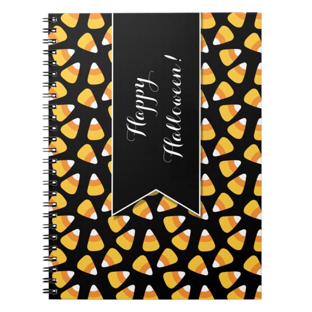 Cuaderno Portátil Personalizado del patrón de maíz dulce de (Frente)