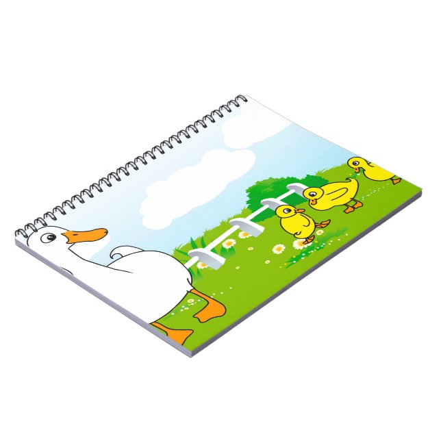 Cuaderno Portátil personalizado Ducks (Lado Izquierdo)