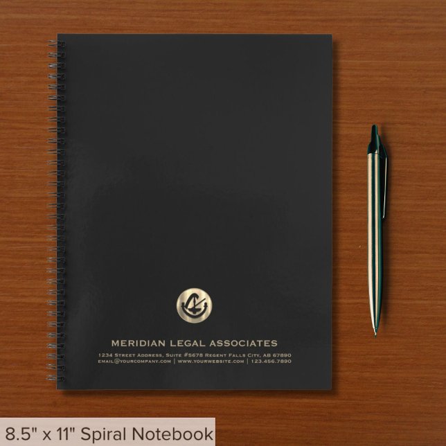 Cuaderno Portátil personalizado Firme con logotipo (Subido por el creador)