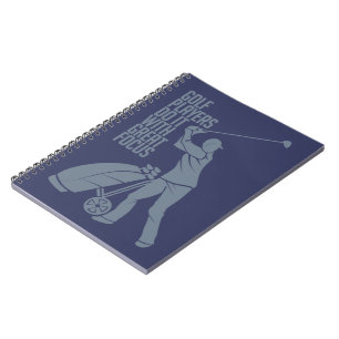 Cuaderno portátil personalizado GOLF PLAYER