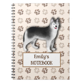 Cuaderno Portátil personalizado Husky - Perro lindo regalo