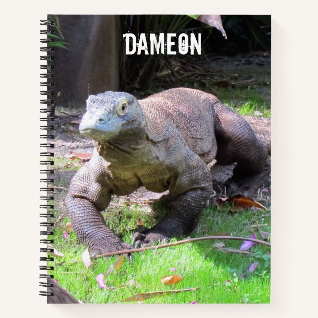 Cuaderno Portátil personalizado Komodo Dragon - 2 fotos (Anverso)