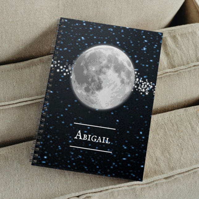 Cuaderno Portátil personalizado lunar (Lunar Personalized Notebook)