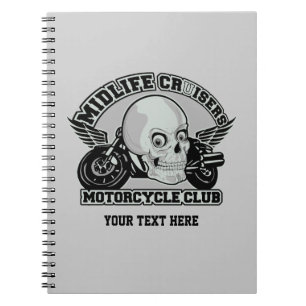 Cuaderno Portátil personalizado MC de Midlife Cruisers