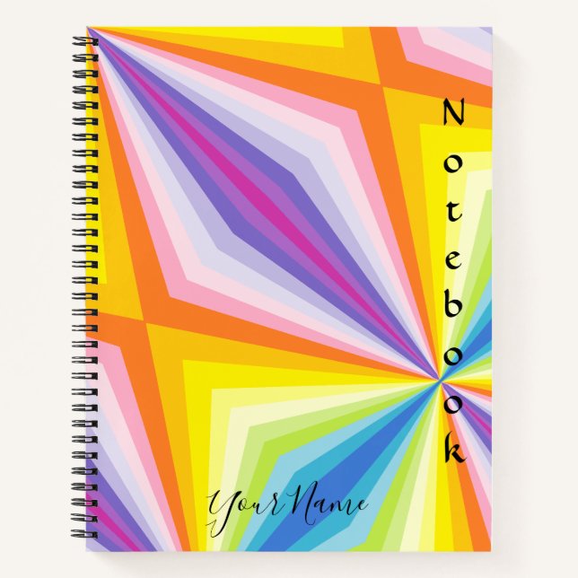 Cuaderno Portátil personalizado psicodélico - HAMbyWG (Anverso)